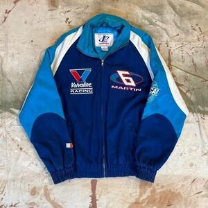 vintage NASCAR Valvoline Jacket Size medium (22x28.5)
